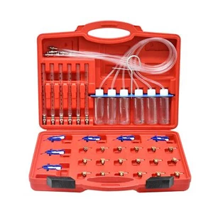 6 Cylinder Diesel Injector Flow Meter Adaptor Kit Common Rail Leak Off Tester UK - Picture 1 of 11
