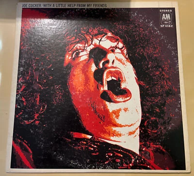 JOE COCKER  "WITH A LITTLE HELP FROM MY FRIENDS"  Jimmy Page LP Record - SP4182 - Image 1 of 4