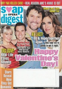 Soap Opera Digest Feb 15, 2011 AUSTIN PECK-TERRI CONN-MCKENZIE WESTMORE-HENNESY - Foto 1 di 1