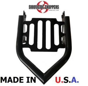 Siouxicide Choppers Harley '09-25 Touring Detachable Luggage Rack Standard Black - Bild 1 von 8
