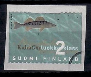 Specimen, Finland Sc1065 Wildlife, Fish, Stizostedion Lucioperca. - Picture 1 of 1