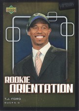 2003-04 Upper Deck Victory Basketball #108 T.J. Ford RC