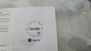 NEU Veckle transparente Handtasche/Stadiontasche/Beuteltasche abnehmbare Riemen - Bild 1 von 4