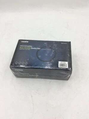 MONOPRICE 4X1 Enhanced HDMI Switcher Full HD 1080p HDX-401E  Spec 1.3 - Image 1 of 3