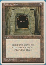 Howling Mine 4th Edition NM Artifact Rare MAGIC MTG CARD (ID# 241423) ABUGames