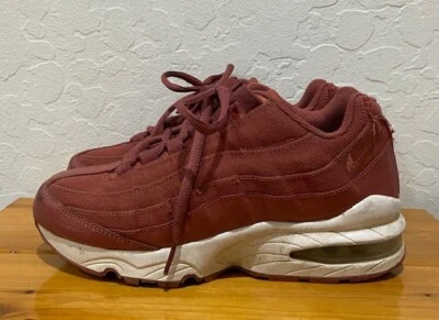 Zapatilla deportiva juvenil Nike Air Airmax talla 3,5 lona con cordones color óxido superior Foto 1 de 4