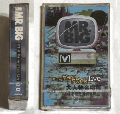 Mr. Big 1996 [V] At The Hard Rock Live Taiwan Edition Cassette Tape Album Sealed - Image 1 of 4