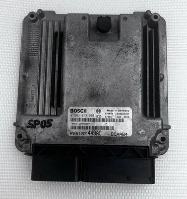 ECU CALCULATEUR MOTEUR 0281013693 P05187449AC BCAAB4 DODGE CALIBER A DECODER - Immagine 1 di 4