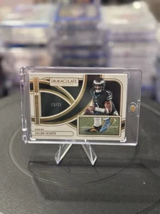 2024 Panini Immaculate • Jalen Hurts /22 Cleat Impressions SP - Eagles 💥 - Bild 1 von 2