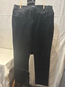 Denim para hombre, Vince Camuto, negro, talla 32x32, 5 bolsillos, textura gofre, ~USADO~ - Imagen 1 de 5