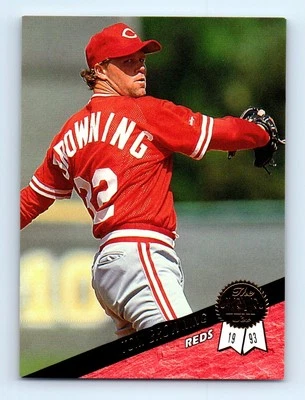 1993 Leaf Tom Browning Cincinnati Reds #359 - Image 1 of 2