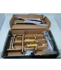 Brizo Invari 1.2 GPM Widespread Lavatory Faucet 65377LF-PGLHP-ECO Open Box - Picture 1 of 4