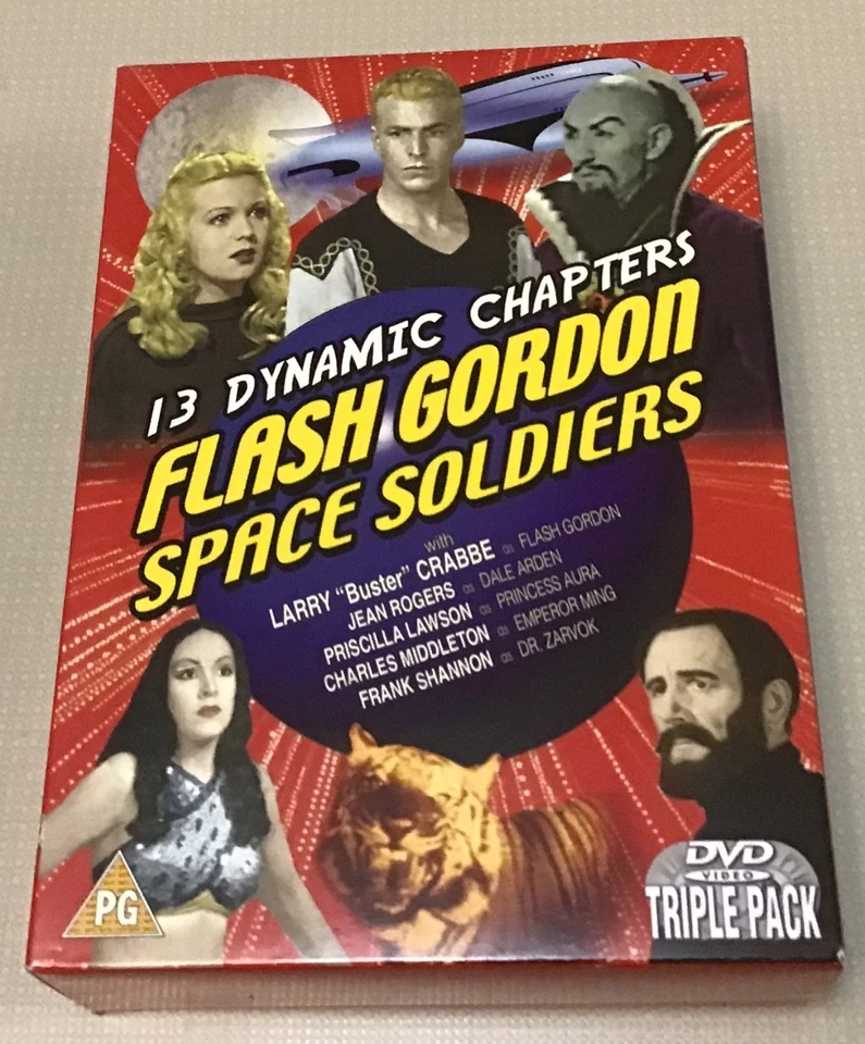 Flash Gordon - Space Soldiers - Original 1936 Serial Box Set - VGC - Image 1 of 4