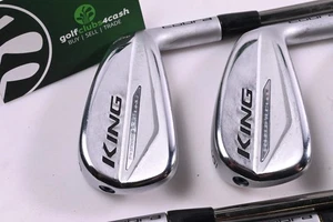 Cobra King Forged Tec 2020 Irons / 5-PW / Stiff Flex UST Recoil ESX460 Shafts - Picture 1 of 7