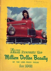 Catalogue brochure  1942 Nash 600 / Ambassador USA - Imagen 1 de 2