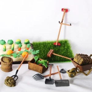 Dollhouse Agricultural Tools Decoration Accs Farm Tool for Micro Landscape 1:6 - Picture 1 of 36