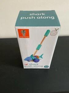 NEW Unopened Orange Tree Toys Shark Push Along - Picture 1 of 4
