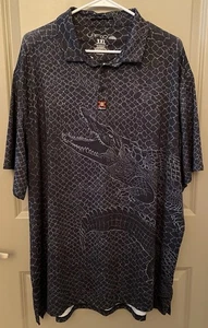 Flo Grown UPF 59 schwarz Alligator Polo 3XL - Bild 1 von 5