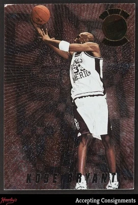 1996 Press Pass Pandemonium #3 Kobe Bryant novato - Imagem 1 de 2