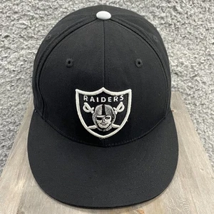 Las Vegas Raiders Mütze Kappe Herren tailliert 7 5/8 schwarz Football Mitchell & Ness Wolle - Bild 1 von 10