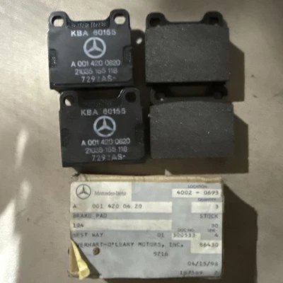 Задняя деталь дискового тормоза Mercedes от оригинального производителя 001 420 06 20/0014200620 - Изображение 1 из 3