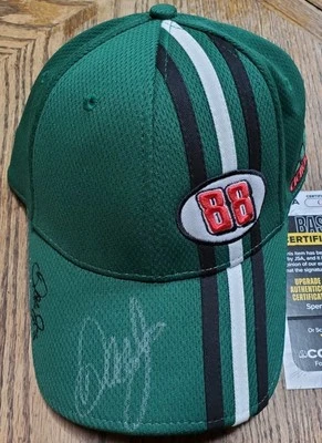 NICE Autographed Nascar Dale Earnhardt Jr Dale Jr Hat Cap JSA COA Racing - Image 1 of 4