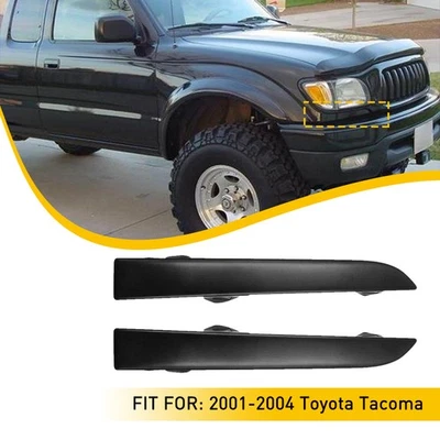 CUBIERTA DEBAJO DEL FARO PARACHOQUES DELANTERO PANEL DE LLENADO MOLDURA PARA TOYOTA TACOMA 2001-2004 Foto 1 de 4