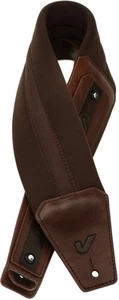 Gruv Gear SoloStrap Neo - 4"-wide Neoprene Guitar Strap - Chocolate - Picture 1 of 7