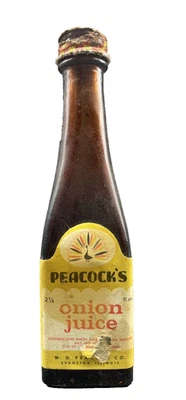 Vintage 1950s W G Peacock ONION JUICE BOTTLE McCormick U.S.A. NOSTALGIC Kitchen - Image 1 of 4