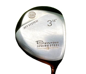 BENROSS SPRING STEEL II 3 WOOD 15° RH GRAPHITE SHAFT REGULAR FLEX GOLF CLUB - Picture 1 of 23