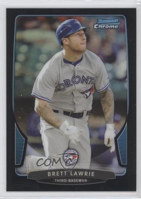 Bowman 2013 cromo refractor negro/15 Brett Lawrie #153 Foto 1 de 2