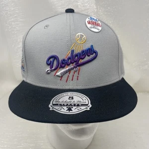 NUEVO Mitchell & Ness Topps - Gorra Ajustada de los Dodgers de Los Ángeles Talla 8 - Cromo Cósmico - Imagen 1 de 10