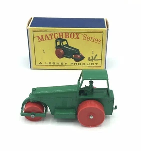 Matchbox 1d Aveling Barford Roller NEAR MINT in original später Type D Box - Bild 1 von 6