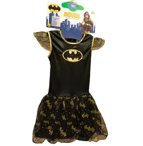 New Costume DC Batgirl Children Dress Style Size Large 12-14 Complete Cosplay - Picture 1 of 7