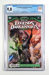 Dark Nights Death Metal Legends of The Dark Knight #1 CGC 9.8 White Pgs 2020 DC - Picture 1 of 2