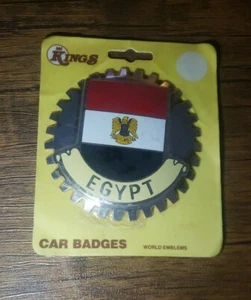Abzeichen Auto Auto Car Ägypten Getriebeform Wappen Oldtimer Könige Neu Selten - Bild 1 von 5
