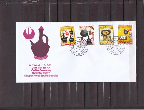 Ethiopia FDC coffee ceremony 2011 Cover
