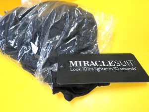 🏖️ $148 Miraclesuit Oceanus One Piece black NEW size 16 💞👀😀 - Picture 1 of 9