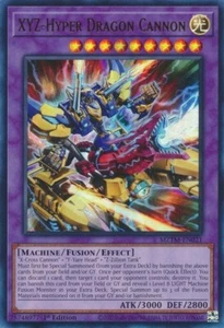 XYZ-Hyper Dragon Cannon (MZTM-EN021) - Ultra Rare - 1st Edition - Picture 1 of 1