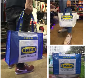 New IKEA Remade Bag All Handmade Upcycled Shoulder Shopping Women-Men Party - Picture 1 of 11