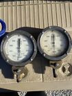 martin decker  PSI steampunk gauges - Large Heavy - Santa Ana California USA WOW
