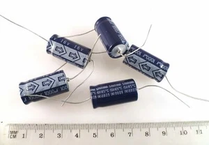 Condensadores electrolíticos Samwha SA axiales 16v 1000uf 85'C 5 piezas OL0122 - Imagen 1 de 2