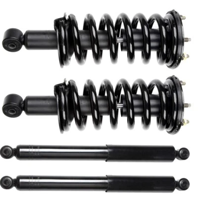 [4pcs] For Nissan Titan 2004-2013 2WD Front Rear Shocks Struts Springs Assembly - Image 1 of 4