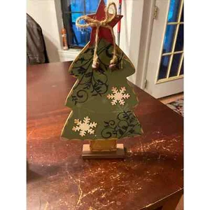 Schneemann Weihnachten Countdown & Holz Deko Weihnachtsbaum  - Bild 1 von 8