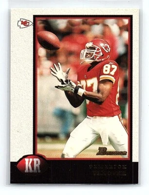 1998 Bowman Tamarick Vanover Kansas City Chiefs #69 - Image 1 of 2