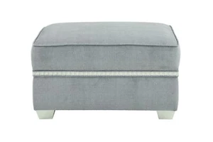 Textil Hocker Sofa Pouf Polster Beistellhocker Möbelhocker Hocker Holz Sitz Neu - Bild 1 von 2