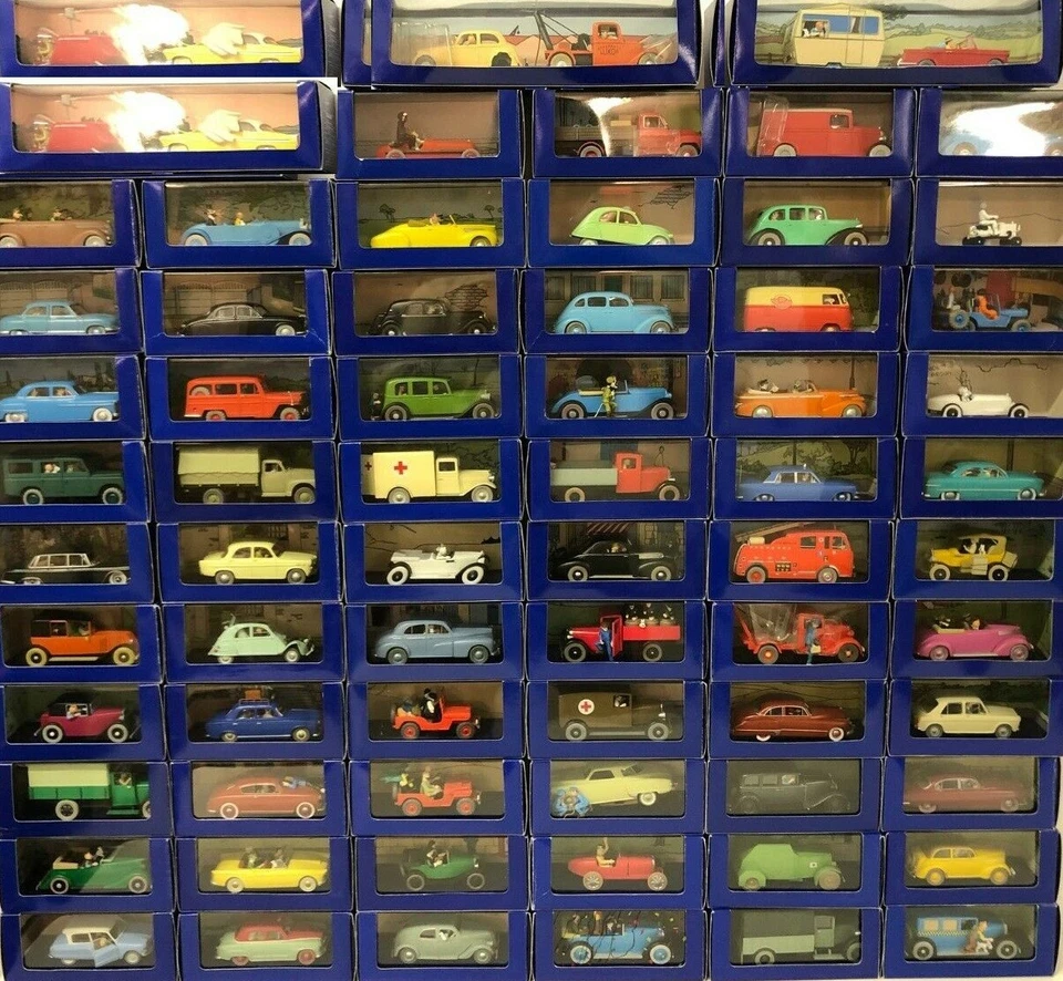 # Atlas Herge IN Auto Tintin Camion 1/43 IN Box + Libretto/Certificato a Scelta - Immagine 1 di 1