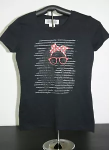 Immagine spettrale di un cavallo che indossa occhiali e foulard Donna Piccolo, Nero - Foto 1 di 4