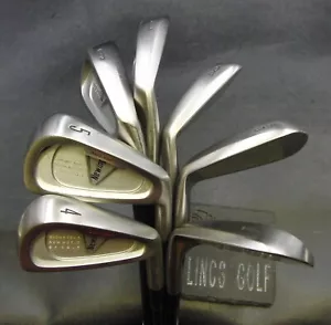 Set of 7 x Bridgestone Newing NS-021 Irons 4-PW Stiff Graphite Shafts - Picture 1 of 7