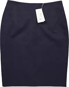 NEU! Damen Rock HUGO BOSS Gr. 42 marine - Bild 1 von 3